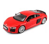 MAISTO DIE CAST METAL AUDI R8 V10 PLUS 1:24 MODEL CAR - 31513 REPLICA CAR GREY