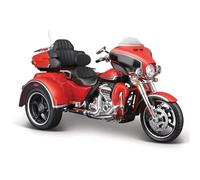 Harley Davidson CVO Tri Glide 2021 Burgundy Model Moto Scale 1/12 22cm MAISTO