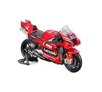 MAISTO Ducati Lenovo Team #23 Enea Bastianini - Moto Model 1:18, True to the Original, Toy Motorcycle with Steering and Side Support, Ages 3 (536396-23)