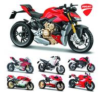 Maisto Ducati Super Naked V4 S 1:18 Scale Alloy Motorcycle Diecast Model Collectible Grade Gift Toy DIAVEL CARBON