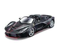 Maisto FERRARI LA FERRARI APERTA Build-It-Yourself Die-Cast Model Car Kit - 1:24 Scale, Black
