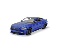 Maisto Ford Mustang GT (2015) Model Car 1:24 Scale Moving Doors and Bonnet 20 cm Blue (531508B)
