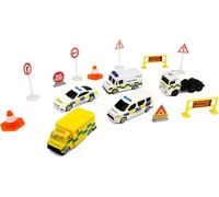 Maisto FRESH METAL EMERGENCY FORCE Playset with Die-cast Vehicles, Multiple Col