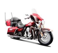 Maisto Harley Davidson Electra Glide Ultra FLHTK (2013) Motorcycle [1:12 scale in Red]