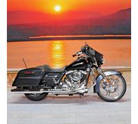 Maisto 1:12 H-D Motorcycles Asst, M32320 (Assorted), Black