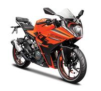 Maisto KTM RC 390 Motorbike - Incredibly Detailed Die-Cast Replica Collectible Model - 1:18 Scale, Orange