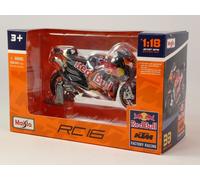 Maisto MOTORBIKE 2023 RED BULL KTM FACTORY (#33 BINDER) - 1:18 Scale - Incredibly Detailed Die-Cast Replica Collectible Motorcycle Model