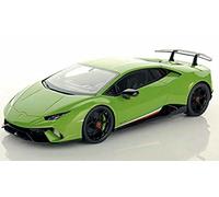 Bburago M31391 1/18 LAMBORGHINI HURACAN PERFORMANTE Harley-Davidson Birds Car, Green, zzzz-s