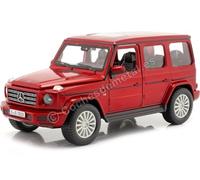 Mercedes Benz G Class 2019 in metallic red 1:24 scale model from Maisto, 31531R