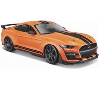 Mustang Shelby GT500 Orange Ford 2020 1:24 Scale V8 GT Diecast Model Car 31532