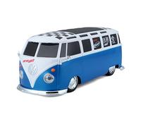Maisto M81529 Tech R/C VW Volkswagon Van Samba Microbus-2.4GHZ-1:24 Scale Radio Control Vehicle, Multiple