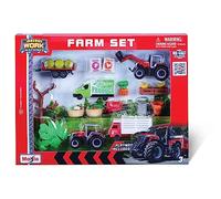 Maisto Mini Working Machines SUPER FARM SET NEW HOLLAND - Incredibly Detailed Die-Cast Replica Collectible Model