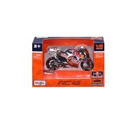 Maisto MOTORBIKE 2023 RED BULL KTM FACTORY Age 3+ (#43 MILLER) - 1:18 Scale - Incredibly Detailed Die-Cast Replica Collectible Motorcycle Model, Multiple Colours