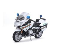 Maisto - 'POLICE' Yamaha FJR1300A (White) Motorcycle Die Cast Model Scale 1:18