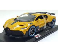Maisto Special Edition 1:18 Scale Bugatti Divo Gold Black - Diecast Model Car