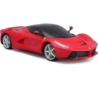 Maisto Tech, Bburago - Co-Pack Radio-Controlled LaFerrari 1:24 and Diecast 1:43, RC Car and Collection, Official Ferrari Licence, Special Packaging, Age 5+