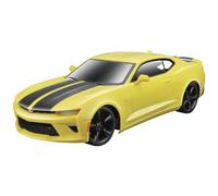 Maisto Tech R/C Chevrolet Camaro SS: 1:24 Scale 2.4 GHz Remote Control Car with Pistol Grip Control from 5 Years 20 cm Yellow (581516)