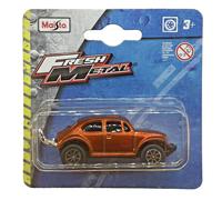 Maisto VW Beetle Baja Buggy Diecast Orange 1:60 Fresh Metal Off-Road Model New