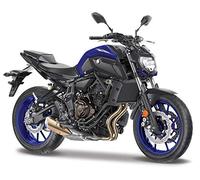 Maisto Yamaha MT07 Motorbike - 1:18 Scale - Incredibly Detailed Die-Cast Replica Collectible Motorcycle Model