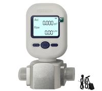 Maisutseb Digital Gas Mass Flow Meter 0-100L/m Air Flow Meter Sensor Oxygen, Nitrogen, Air Flow Tester MF5708