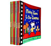 Maisy Mouse First Experience 15 Books Collection Set by Lucy Cousins (Cinema, City, Christmas Eve, Camping, Dentist, Nursery, Sleepover, Museum & More)
