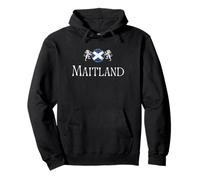 Maitland Clan Scottish Family Name Scotland Heraldry Pullover Hoodie