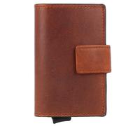 Maître Birkenfeld c-three Credit card case RFID protection Leather 6.5 cm brown
