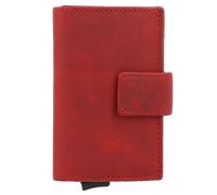 Maître Birkenfeld c-three Credit card case RFID protection Leather 6.5 cm red