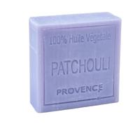 Maitre Savonitto - French Soap Bar Enriched with Grapeseed Oil - Hydration and Softness for all Skin Types - Moisturising Daily Hand Face and Body Wash - Patchouli Fragrance - 100g (1 x 100g)