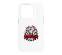 Maitreya Future Buddha Lotus Temple Mandala Case for iPhone 15 Pro