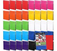 Maitys 2000ct Trading Card Sleeves 10 Colors Matte Soft Magic Card Protectors for Baseball, Sports, Football, Game Cards