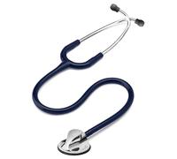 MaiWieel-Master Stethoscope Single Head Stethoscope,Tunable Diaphragm,Estetoscopio for Nurses, Doctors, Paramedics, Students,Home Medical,Navy Blue Tubing(Navy Blue)