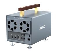 MAIWO - 4 Bay Hard Drive Enclosure for 3.5 Inch SATA Hard Drive with SATA III USB3.2 Gen2 Chipset Speed 10Gbps, Support HDTV/Type-C/Daisy Chain, Capacity