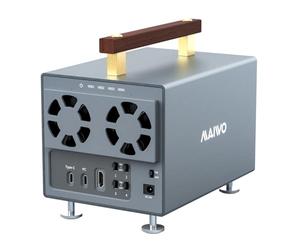 MAIWO - 4 Bay Hard Drive Enclosure for 3.5 Inch SATA Hard Drive with SATA III USB3.2 Gen2 Chipset Speed 10Gbps, Support HDTV/Type-C/Daisy Chain, Capacity