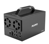 MAIWO 4 Bay Hard Drive Enclosure for 3.5'' SATA HDD with Two Fans,4 Bay HDD Enclosure with 4K HD-MI Port, 88TB Expansion,Independent Hard Drive Power Switch