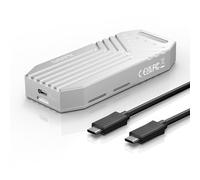 MAIWO 40Gbps M.2 NVMe SSD Enclosure with Cooling Fan Aluminum Shell Tool Free, Support 2280 B-Key B+M-Key PCIe NVMe SSD, Up to 8TB Capacity, Compatible with Thunderbolt3/4 USB4/3.0/2.0 (K1695F)
