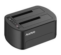 MAIWO External Hard Drive Docking Station with Offline Clone for 2.5/3.5" SATA HDD/SSD, 5Gbps with UASP, 48TB Capacity, Dual Bay USB 3.0 to SATA Adapter Duplicator