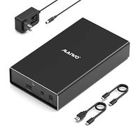 MAIWO External SAS/SATA Hard Drive Enclosure for 2.5/3.5 inch SSD/HDD, SAS to USB3.1 Converter, 22TB Storage Expansion, Plug and Play
