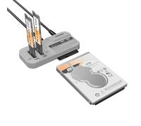 MAIWO M.2 NVMe/SATA & 2.5/3.5 inch SATA SSD/HDD Docking Station, Hard Drive Cloner for 2.5/3.5” SSD/HDD, M.2 SSD to USB A C Reader Adapter for Both M Key B+M Key, USB3.2 Gen2x1 Up to 10Gbps