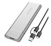 MAIWO M.2 NVMe SSD Enclosure USB 3.2 Gen2 10Gbps NVMe to USB Adapter Reader, 8TB max Capacity, Compatible with 2230/2242/2260/2280 NVMe PCIe M-Key SSD (NOT Support SATA SSD) Aluminum Case Shell