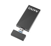 MAIWO mSATA SSD Enclosure, mSATA to USB 3.0 Adapter (No Cable Required) 2TB Capacity, Hard Drive Reader