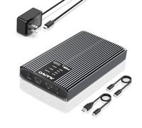 MAIWO NVMe Cloner M.2 SSD Duplicator, Dual Bay Enclosure with Offline Clone, 20Gbps USB 3.2 GEN 2x2 Type-C to M.2 PCIe NVMe SSD Adapter Reader, 8TB Capacity