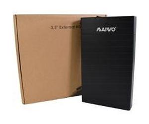 Maiwo USB 3.0 3.5" External Hard Drive Enclosure with Power Adapter