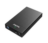 MAIWO USB3.0 to SATA 2.5/3.5 Inch SSD/HDD External Hard Drive Enclosure Transfer Speed Up to 5Gbps Tool Free Slide Deisign Black