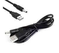 MAIXIANGGUOJI USB to 5V DC Cable,1M USB to DC Barrel Jack Power Cable, 3.5 x 1.35mm Universal Charging Power Cord for 24AWG Devices Electric Toothbrush Router HUB Splitter (Black, 1 M)