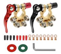 MAIXINNEW 2 Pcs Car Battery Terminal Clamp Heavy Duty