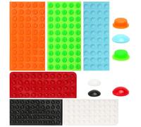 MAIXINNEW 280 Pcs Bump Dots for Visually Impaired Silicone | Braille Button Stickers with Bright Colors, Low Vision Tactile Visibility Stickers for Blind and Elderly People