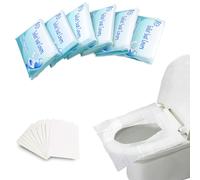 MAIYADUO 60PCS Disposable Toilet Seat Covers, Flushable Toilet Seat Covers for Kids Adults Pregnant Women, Disposable Toilet Seat Cover for Travel, Us