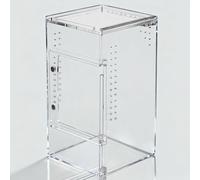 maiyuolg 3x3x6 Acrylic Reptile Enclosure for Jumping Spiders & Mantises