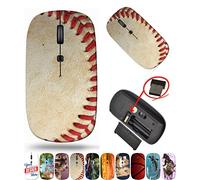 Maizi Wireless Computer Mouse, 2.4GHz, USB, 143mm x 75mm, Unisex